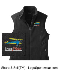 Eddie Bauer ladies fleece vest Design Zoom